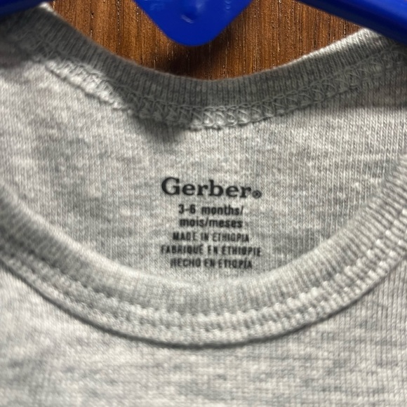 Gray Graphic Onesie - Picture 2 of 5